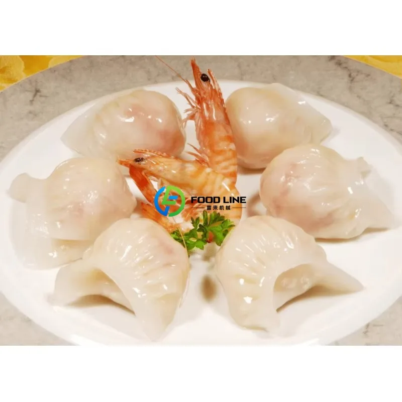 Industrial Multifunctional Dumpling Production Line Handmade Simulation Willow Leaf Dumpling Making Equipment