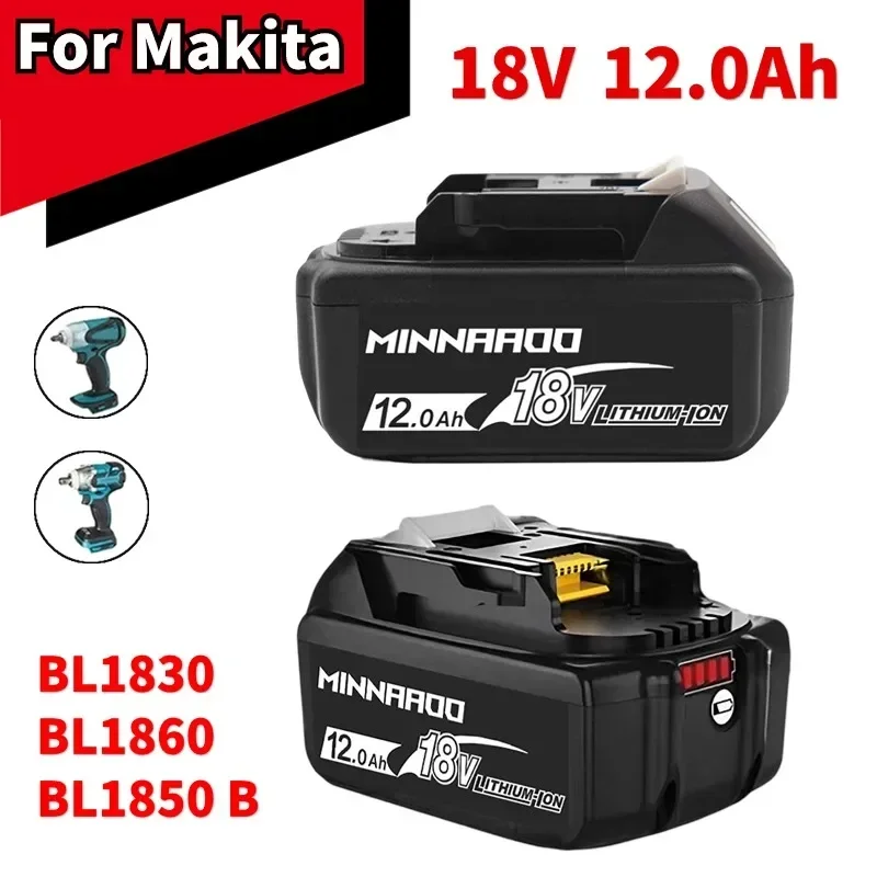 

100% Original 18V for Makita BL1860 BL1850B BL1850 BL1840 BL1830 BL1820 BL1815 LXT-400 Replacement Lithium Battery