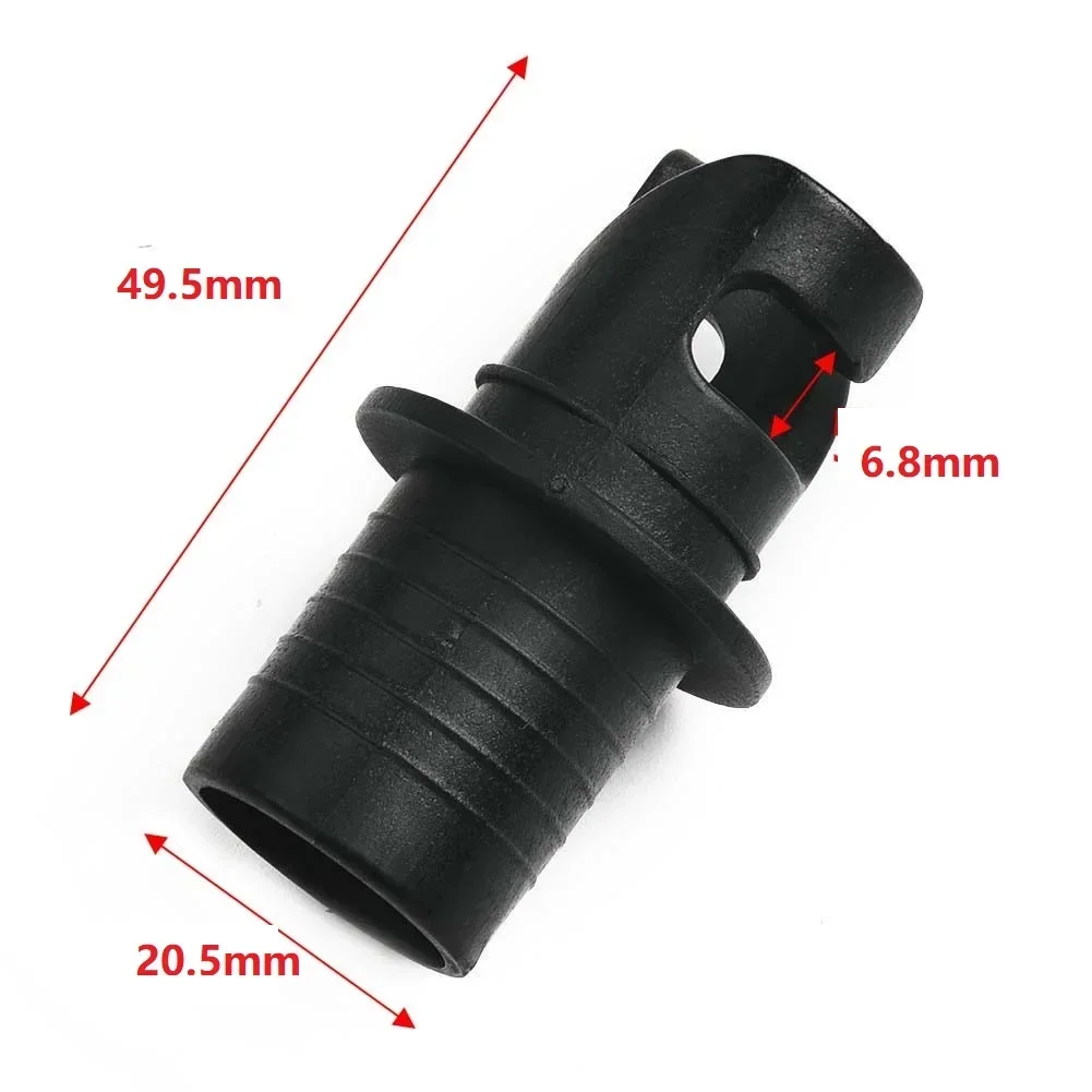 20x46mm Reliable Replaceable PVC Hose Adapter For Air Foot Pump Valves Hose Connector Kayaking Inflatable Boat Accessories