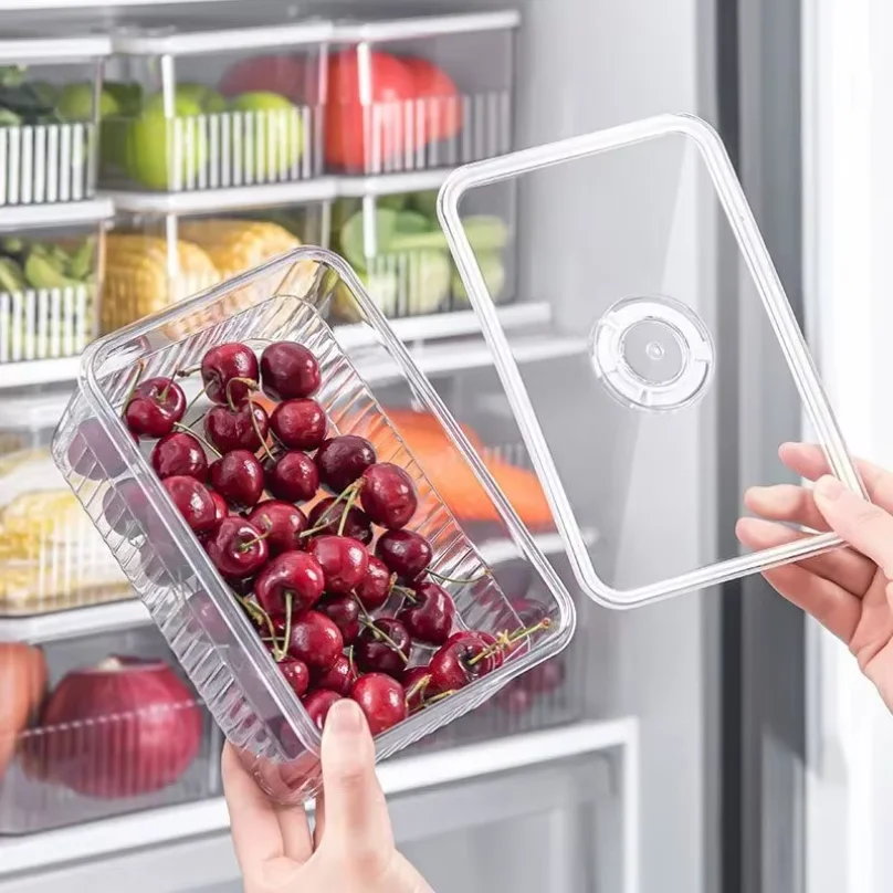 Przezroczysty organizer do lod – Food Storage With Dividers recenzja i cena
