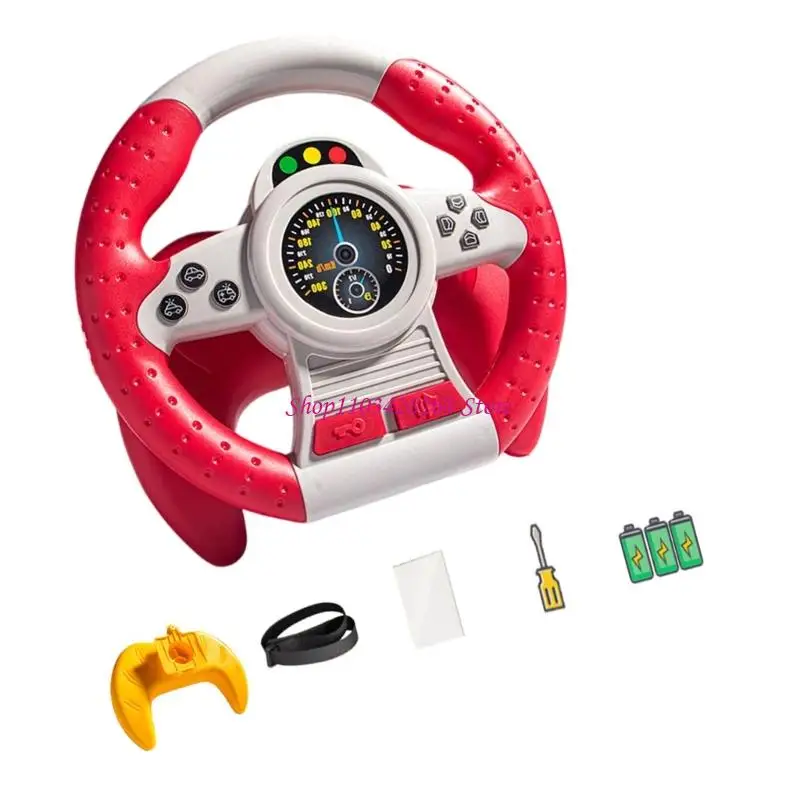 Brinquedo condução simulado para crianças, promovendo o desenvolvimento habilidades motoras