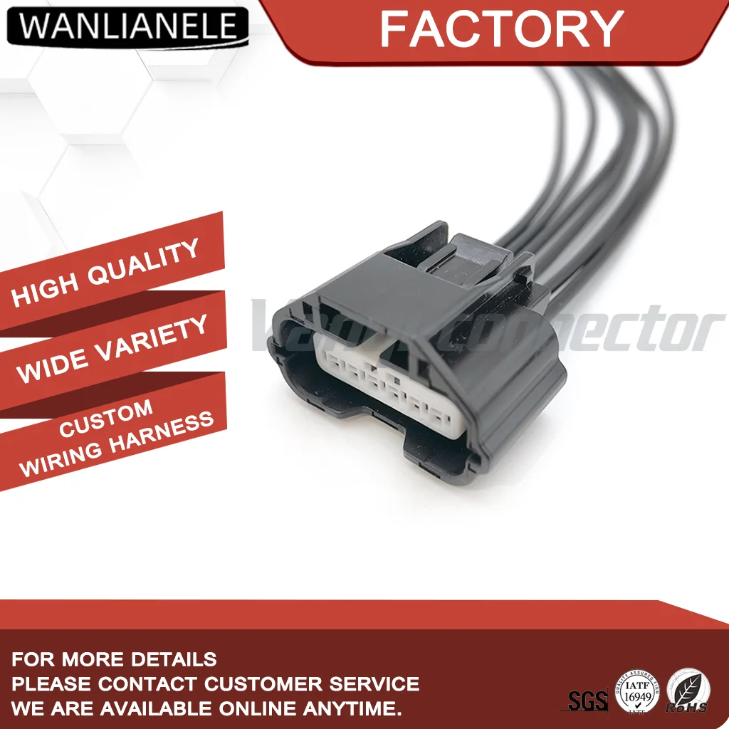 50set 7283-8850-30 6Pin 3mm Pitch Waterproof Automotive Connector Female Housing RH Series Car Plug