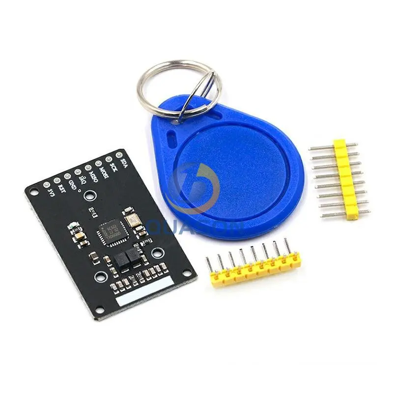 Мини RFID модуль RC522 наборы S50 13,56 МГц 6 см с бирками SPI запись и чтение для arduino 2560