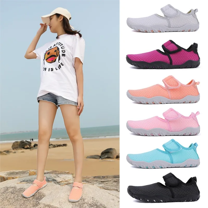 

Summer Women's Adult Early Education Fitness Shoes Non-Slip Bottom Breathable Quick-Drying Swimming Rafting Beach Wading Shoes
