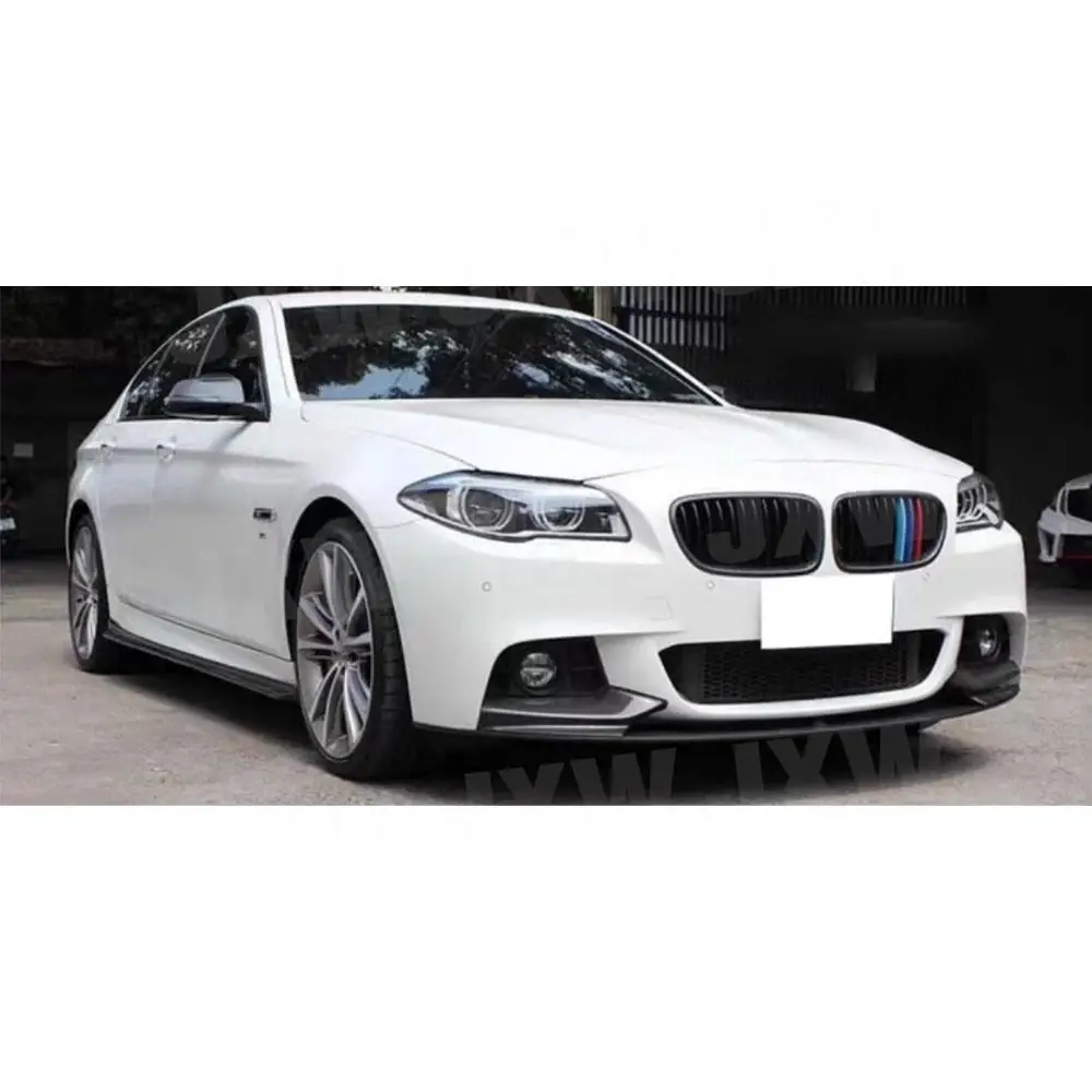 ABS Front Bumper Spoiler Lip Bumper Splitters For BMW 5 Series F10 528i M Sport 2011-2016 Front Lip Splitter Spoiler