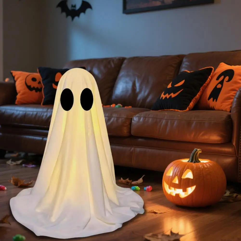 

Light-up Halloween Ghost Figurine Led Light-up Ghost Figurine Stand-up Halloween Decorations for Home Party Bar Led Decor