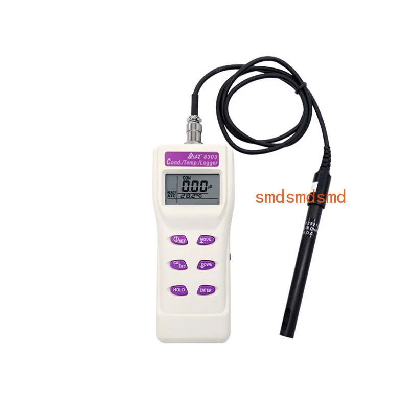 AZ8303 Portable Digital Conductivity Cond. Water Quality Tester, Conductivity Meter Temperature Tester 2 in1