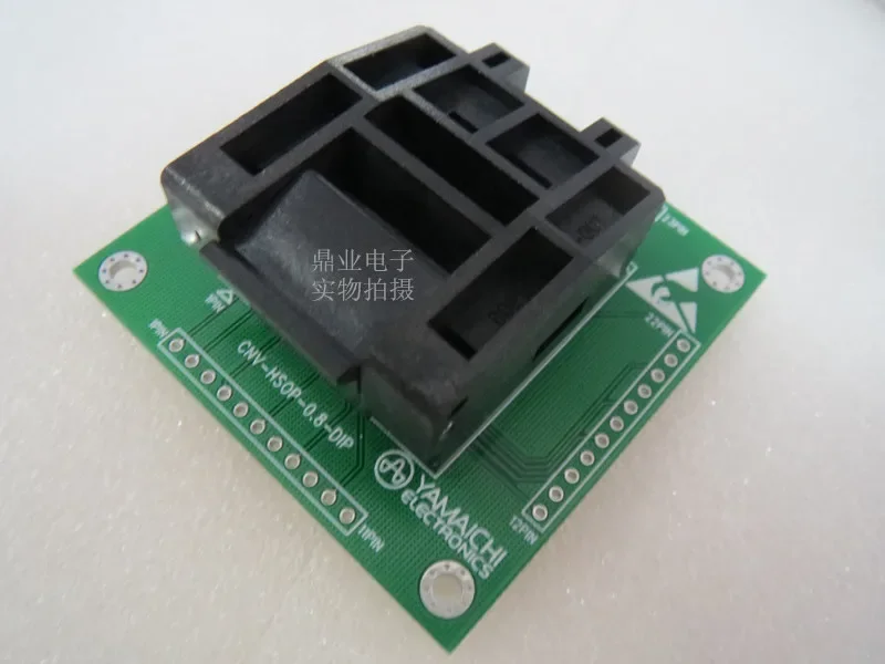 SSOP28/DIP OTS-34(28)-0.65-01 Burn-in Socket gold plating IC testing seat Test Socket test bench