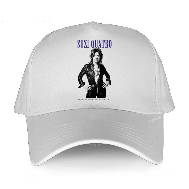 Hot sale Baseball Caps summer casual hat for men Suzi Quatro The Girl From The Detroit City Unisex Breathable Hat Sun-Proof Cap