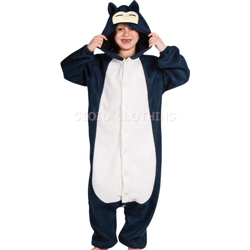 Kinderen Anime Kabi Beest Siamese Ouder-Kind Kostuum Halloween Cosplay Stripfiguur Pyjama Huiskleding