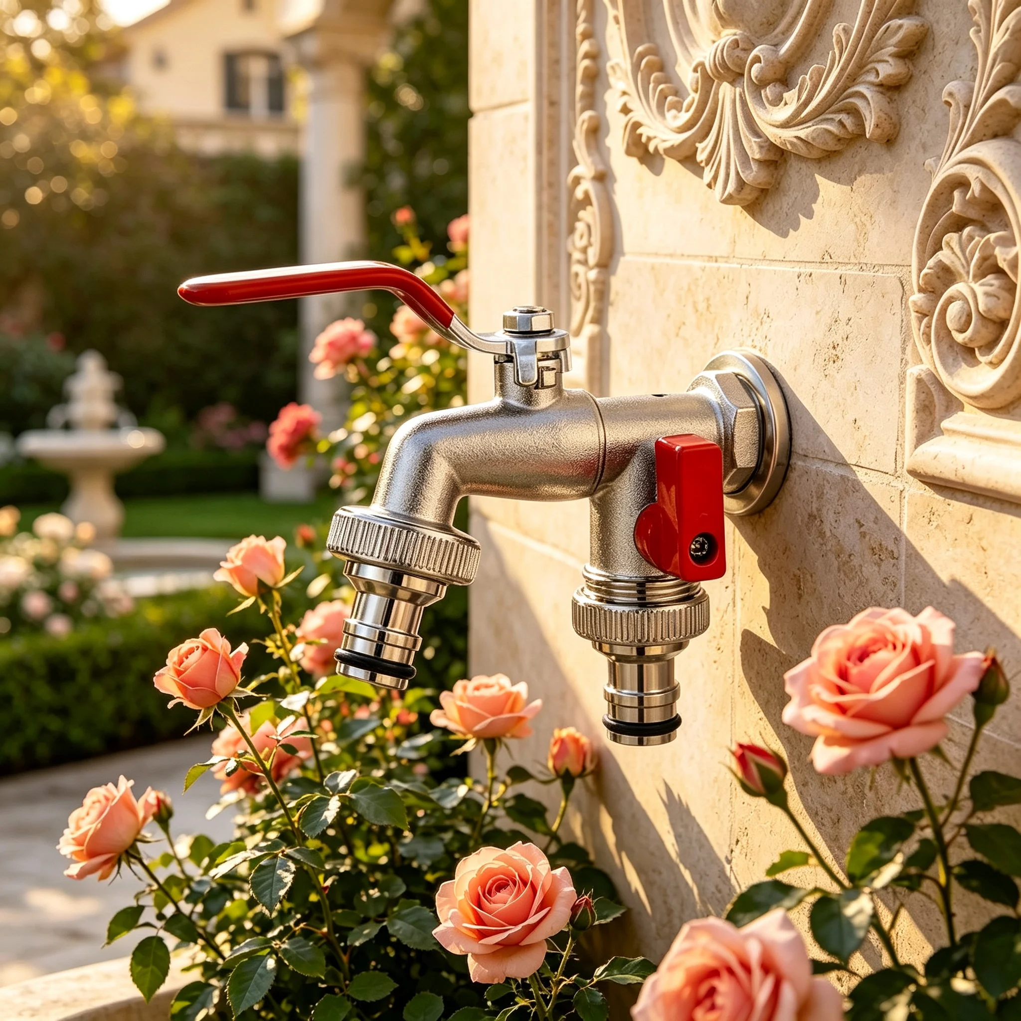 1 Pc Stainless Steel Multi-Port Washing Machine Faucet Single Interface and Dual Interface for Outdoor Courtyard Irrigation