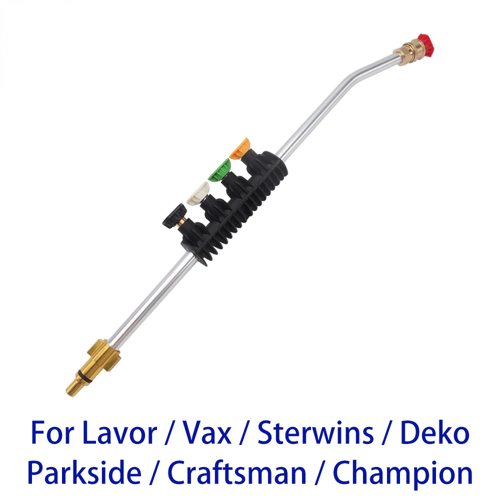 Pressure Washer Spray Lance Wand Tip Car Washer Water Jet Gun Lance Nozzle for Lavor Sterwins Vax Craftsman Deko Parkside Briggs