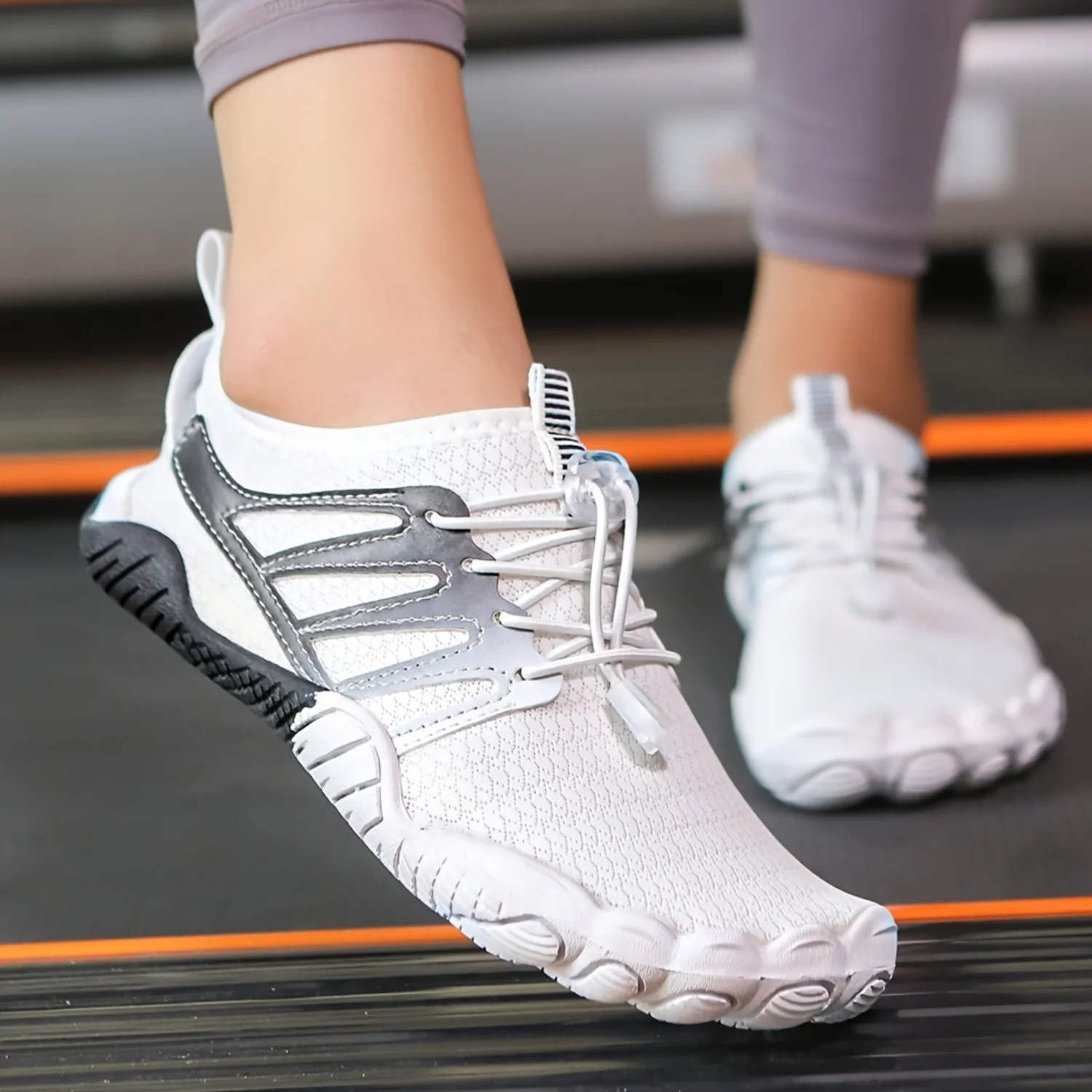 

Breathable Mesh Water Shoes for Women - Quick-Drying, Non-Slip, and Comfortable for Beach, Swimming, Fishing, Mountaineering, Wa