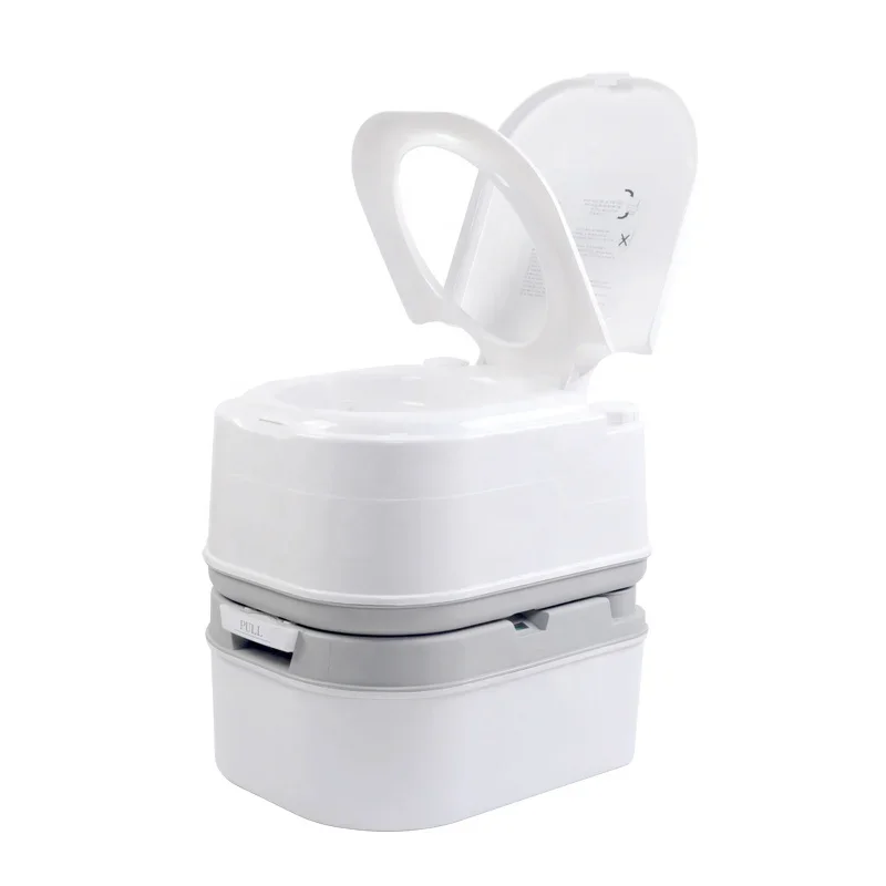 24L Portable Outdoor Camping RV Travel Mobile Toilet With Sewage Level Display