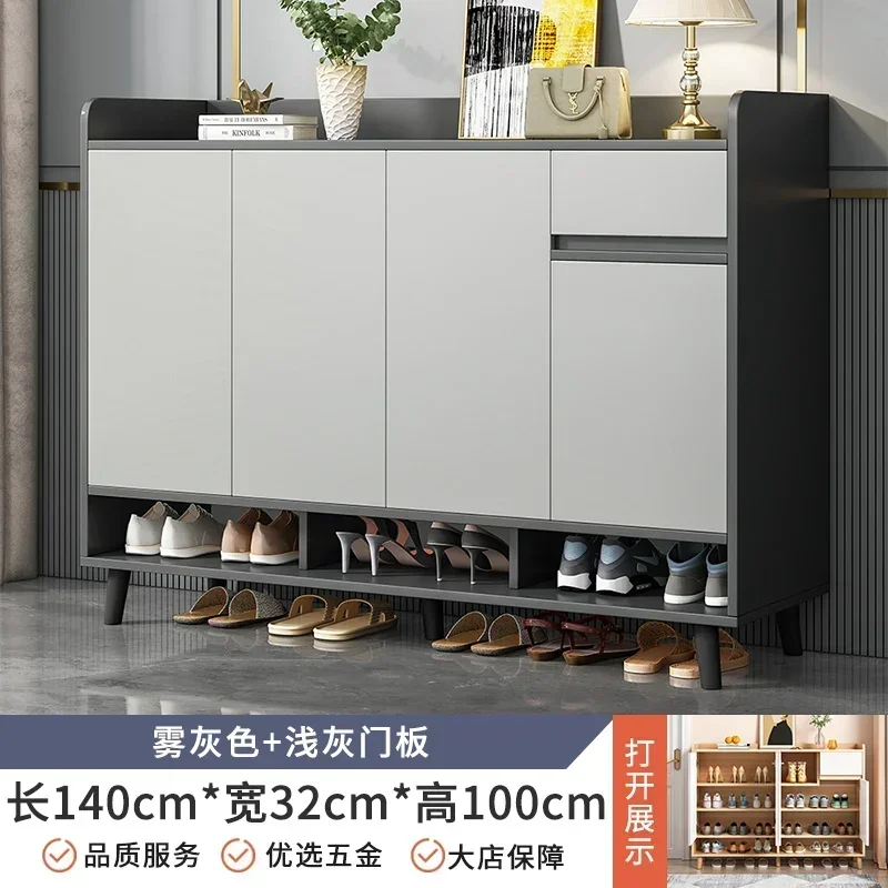 Japanese Minimalist Nordic Shoe Cabinets CorridorStorage Modern Shoe Cabinets Simple Stylish Armario Zapatero Salon Furniture