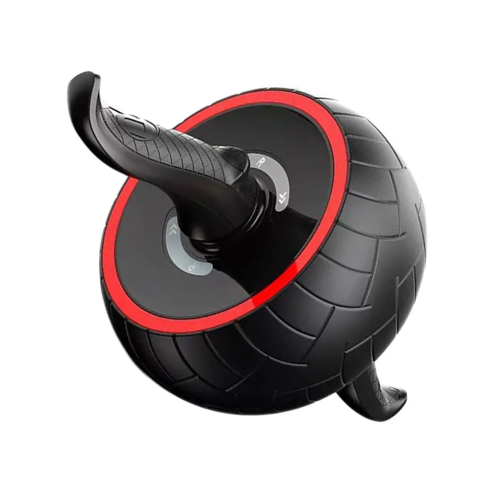 

Abdominal Wheel Roller Black Fitness Device For Core Strength Training Exercise Roller For Men Women Beginners Pros