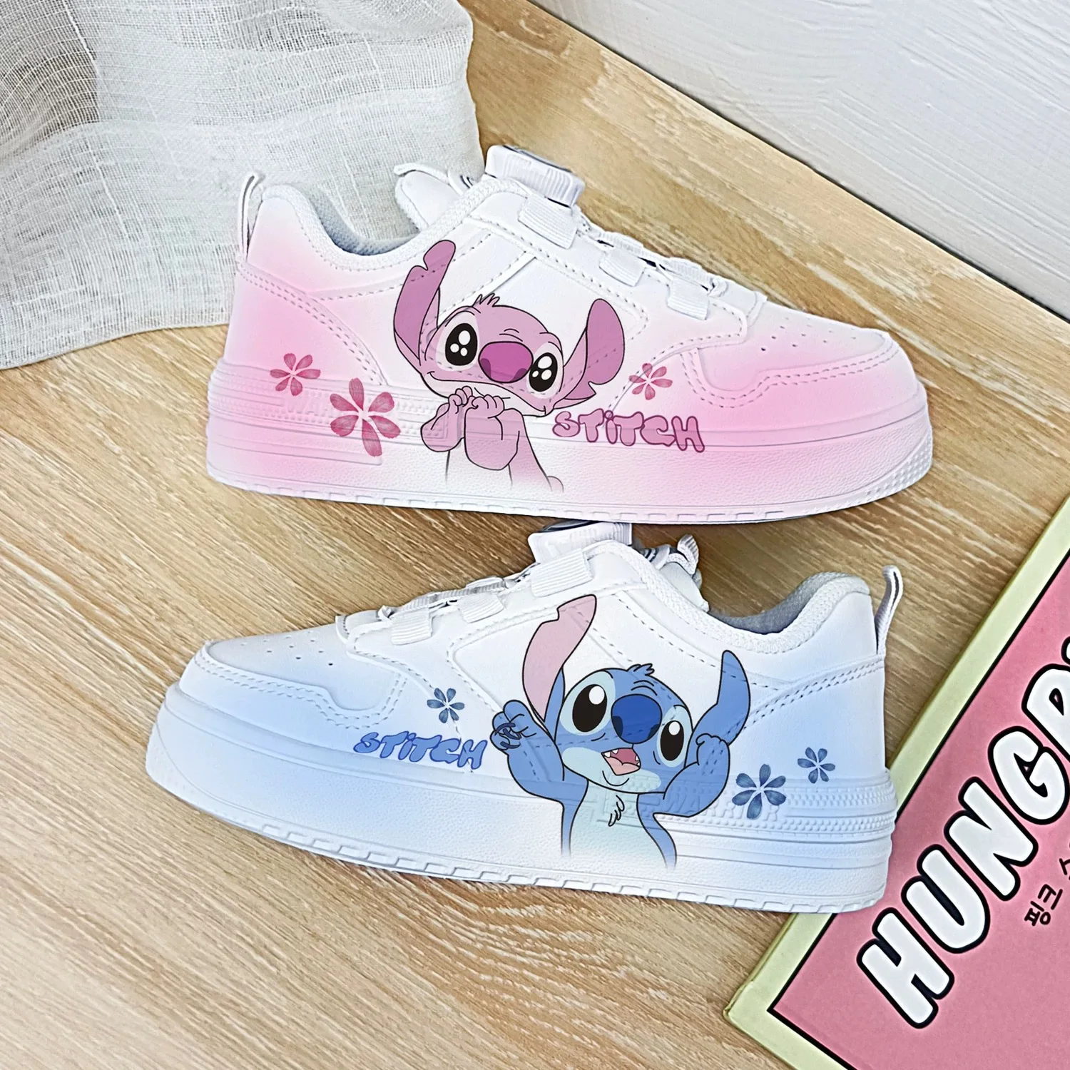 

Original cartoon kids princess Casual shoes non-slip soft bottom sports shoes girlfriend gift EU 27-38