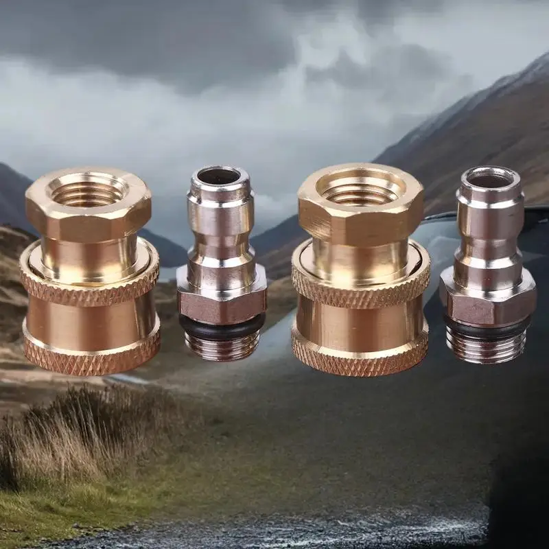 

Мини-насадка для канализационных форсунок с быстроразъемным соединением, комплект наконечников 1/4 дюйма для форсунки сливного шланга