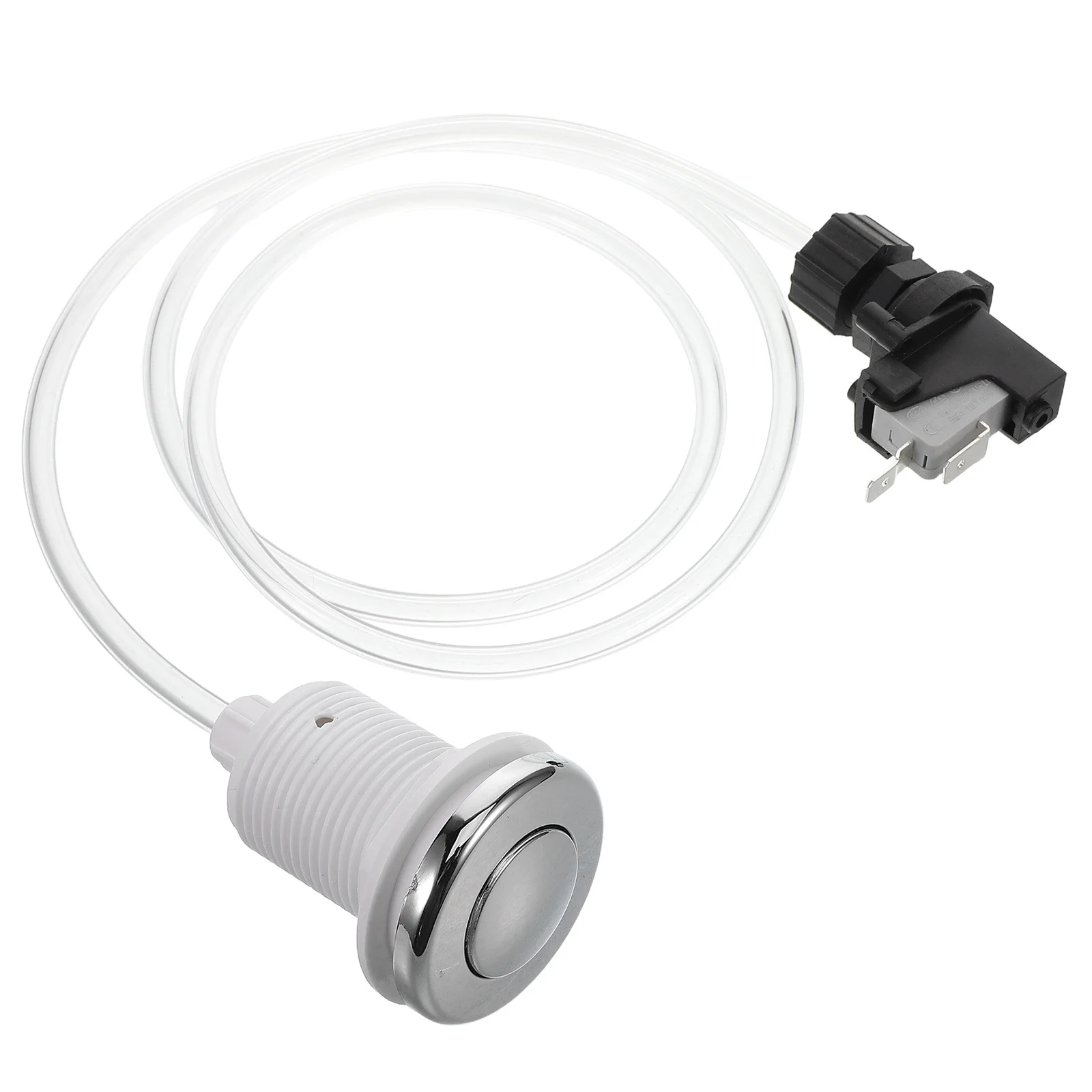 

Massage Bathtub Air Pressure Switch Pneumatic on Off Button for Garbage Disposal Spa Pump Hot Tub Waste Disposer Remote Control