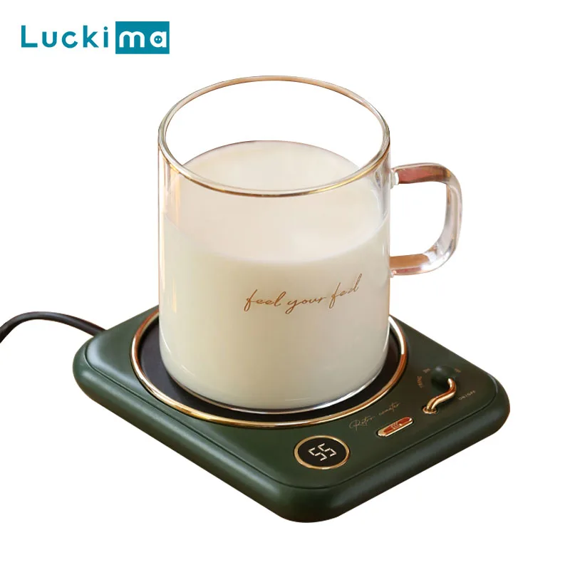 New Cup Warmer 110-240V Smart Electric Coaster with 3 Temperature Setting for Glass Teapot Coffee Mug ceramics Water Bottle