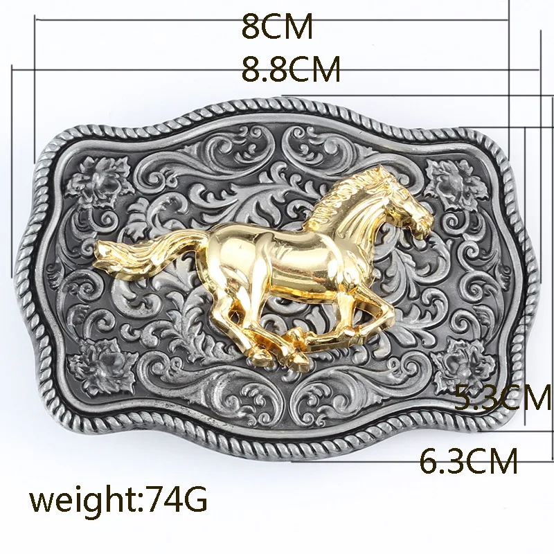 Punk Belt Buckle Motorcycle Heavy Locomotive Clothing  Accessories