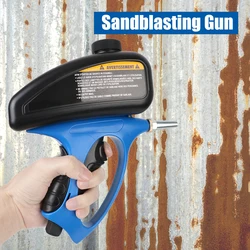 90psi Anti-rust Sandblaster Pneumatic Sand Blasting Machine High Pressure Gun Handheld with Small Nozzle