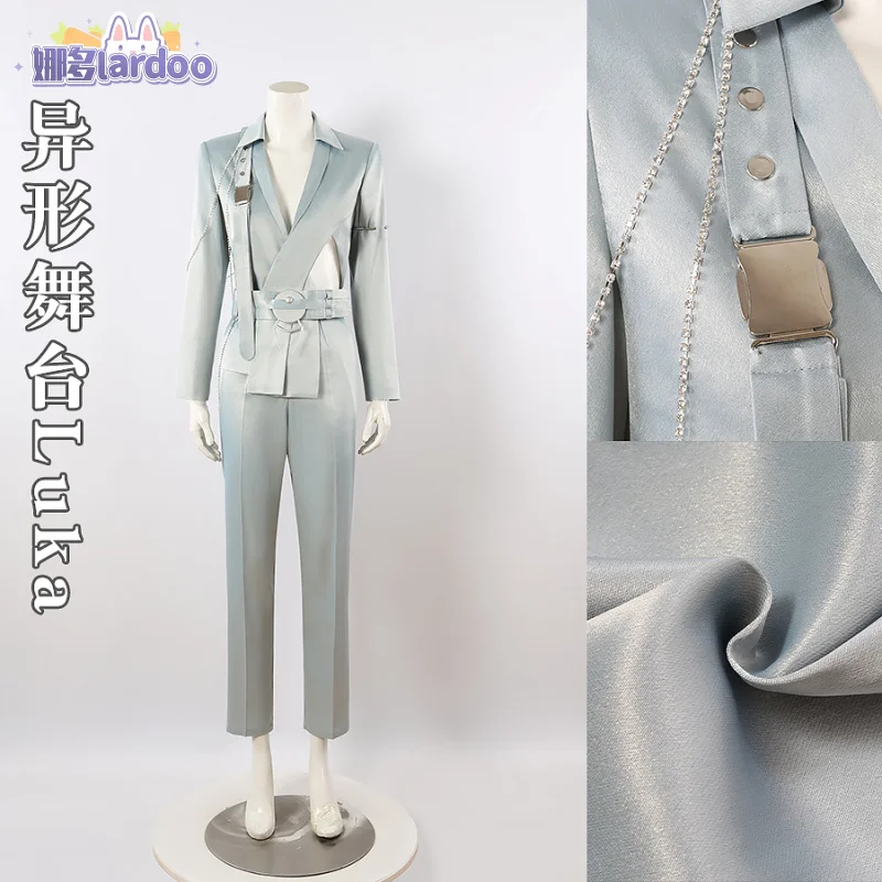 

Alien Stage Luka Cosplay Costume Round7 Uniform Halloween Carnival Party Christmas Play Role Clothes Clothing for Men Lardoo