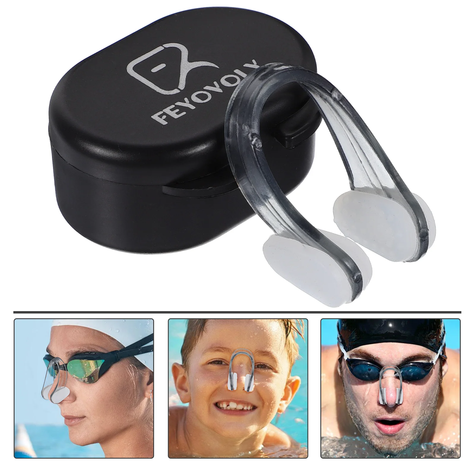 

Swimming Nose Clip Pool Accessories Protector Water Proof Non-slip Men and Women Miss