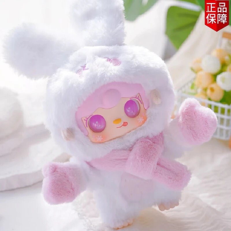 本物のYooki V3 ウォームラビットシリーズ ミステリーボックス トレンド ビニール ブラインドボックス 可愛いビニール人形 サプライズ バックパック ペンダント おもちゃ 女の子向けギフト