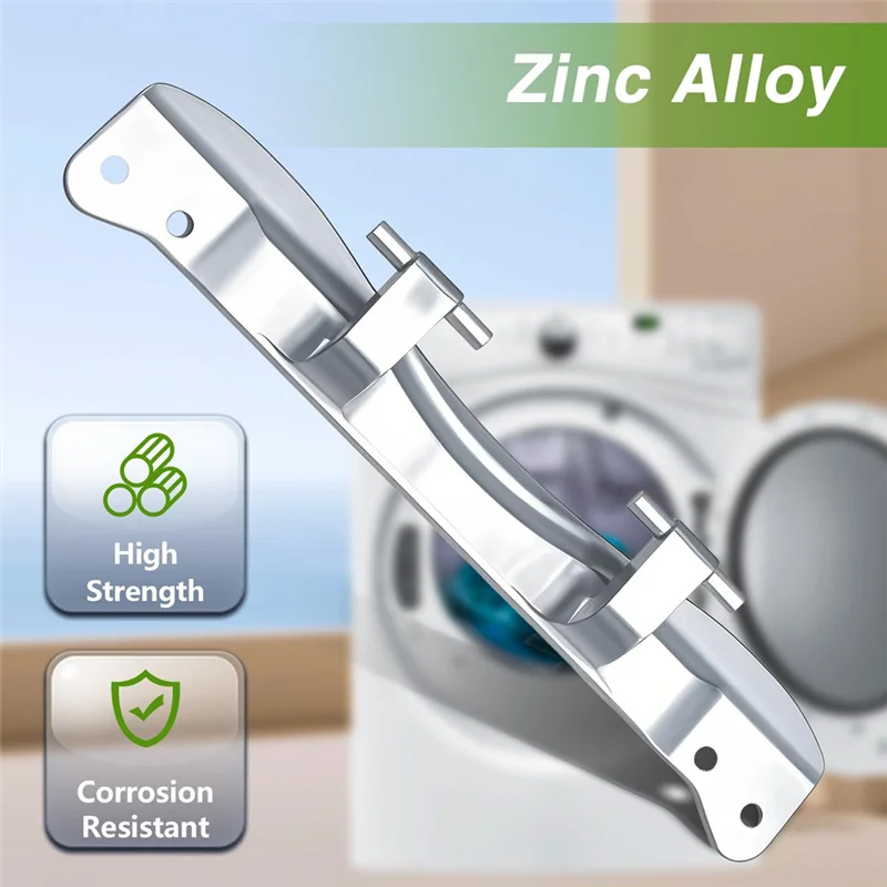 【استمتع لها】مفصل باب غسالة المجفف ومفصل الباب الأمامي ومفصل باب الغسالة لاستبدال دوامة أمانا مايتاج كروسلي: W102084