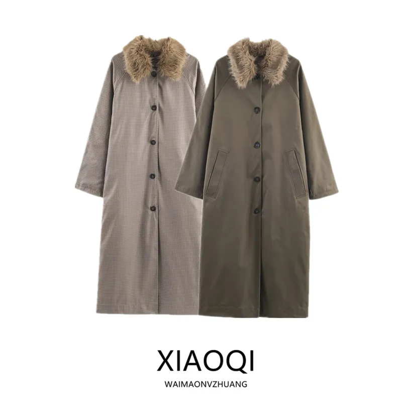 

Осень-зима, Новое поступление, женский дизайн, ветровка с эффектом искусственного меха, пальто, верхняя одежда, другой материал 00%