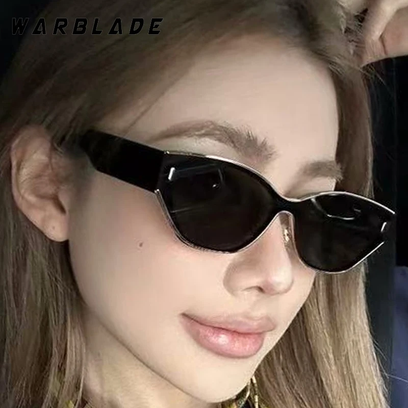 

Luxury Cat Eye Rivets Decorate Design Women's Sunglasses Luxury Brand Men Sunglass Outdoor Driving Travel Eyewear Female UV400