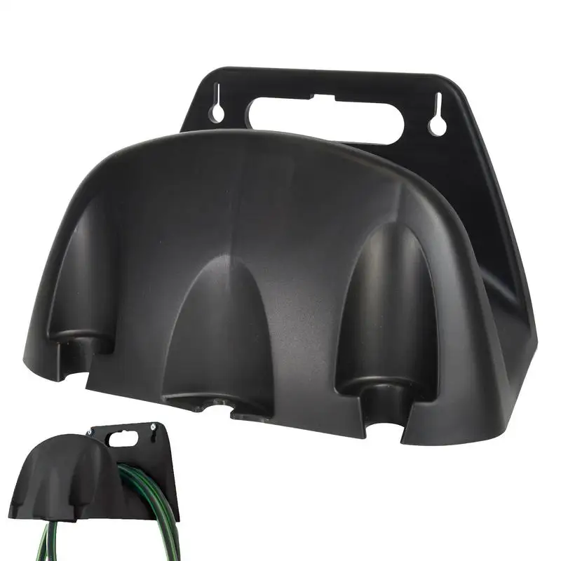 Cabides de mangueira para parede externa, cabide de mangueira resistente, durável, carretel de armazenamento, cabide de mangueira de jardim, mangueira de água