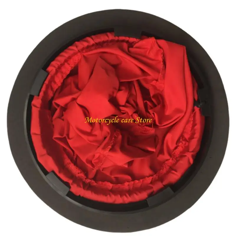 

U75F Black ABS Deck Cover 6 Inch With Red Carrying For Outdoor Activities