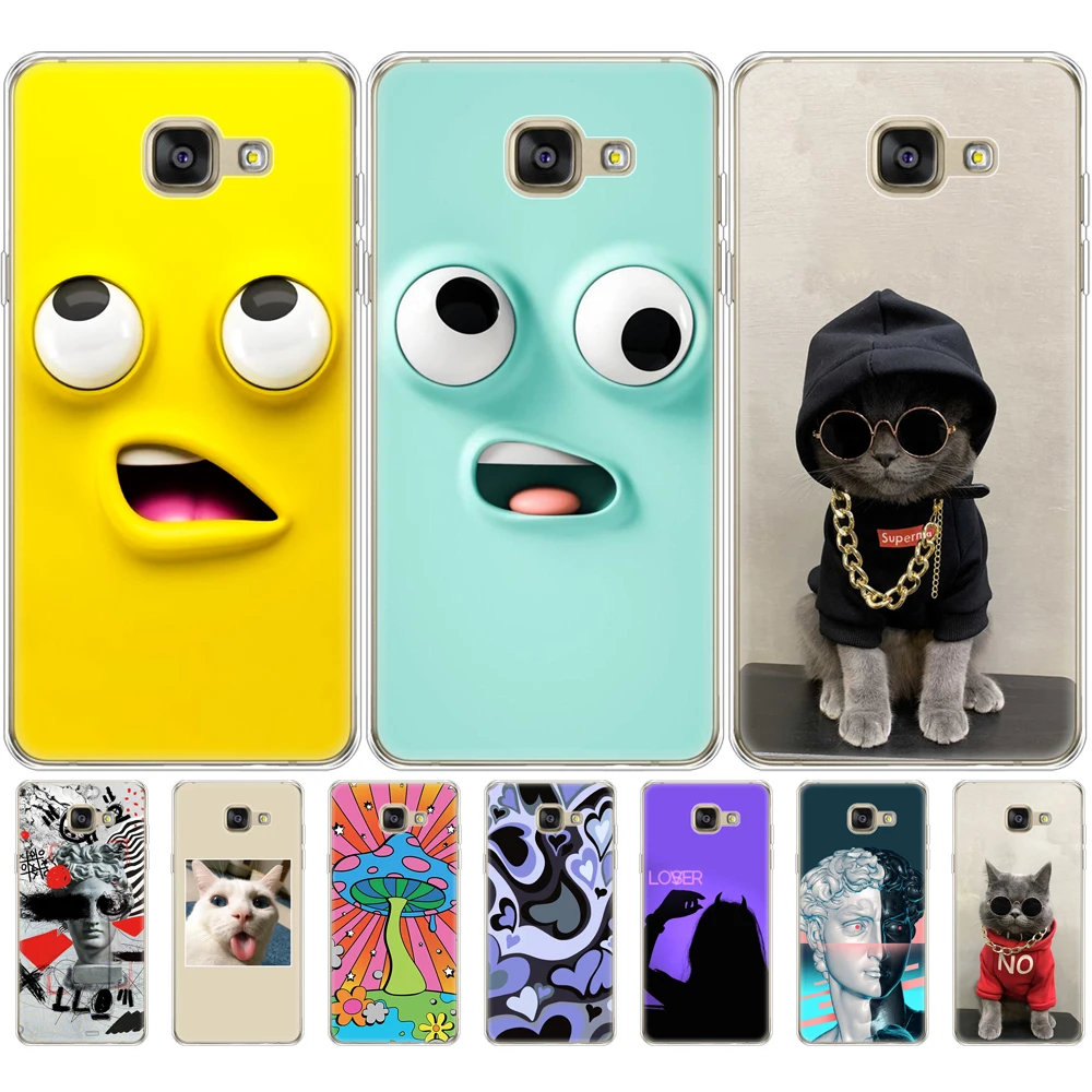 For Samsung Galaxy A5 2016 Case A510F A510 Phone Back Cover Protective FOR Samsung A5 2016 Case soft tpu Silicon Capa