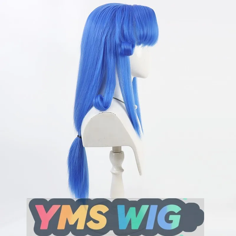 [YMS WIG] شعر مستعار الأميرة الجوزاء لوتس صوت كوس آلية الجمال مدببة جذر الشعر الأزرق الملكي