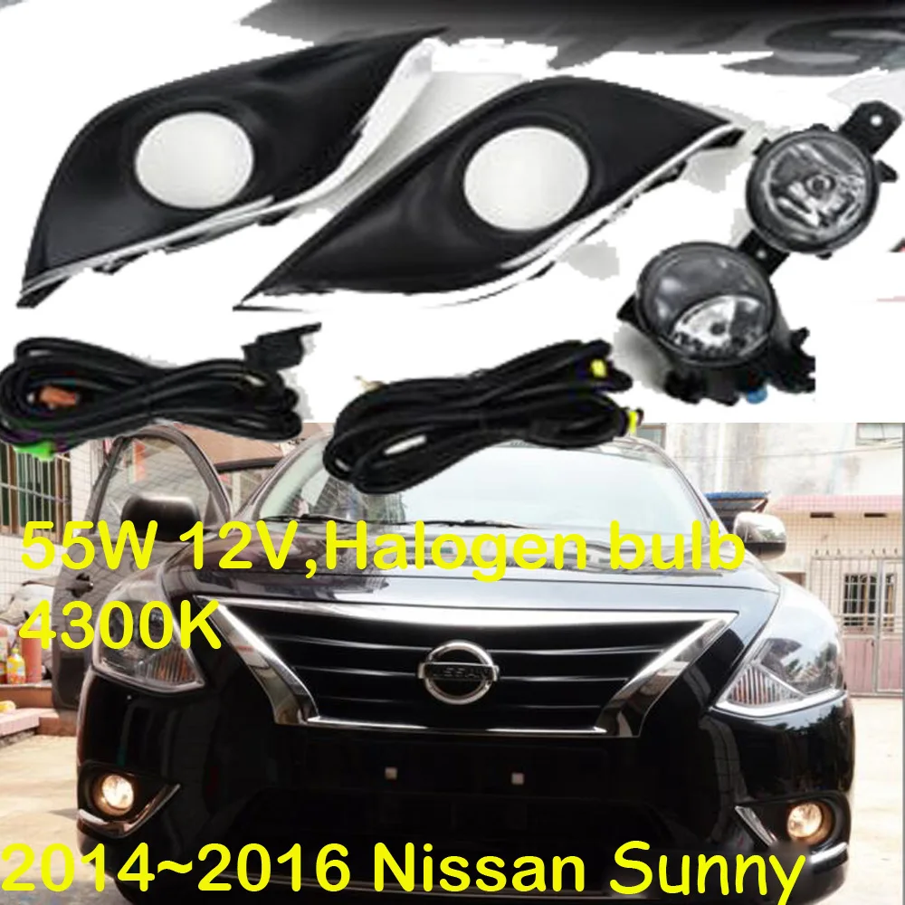 

2014~2016 car bumper head light for nissan Sentra almera Sunny fog light halogen,Sentra headlight,Sentra day lamp