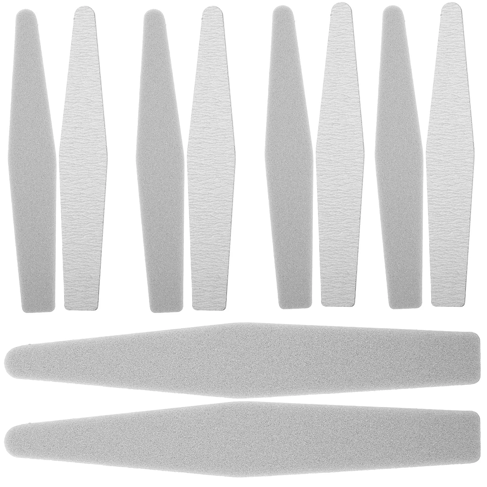 

10Pcs Manicure Nail Files Professional Sponge Nail Buffers Dual Sided Polish Shaping for Natural Acrylic Gel Nails