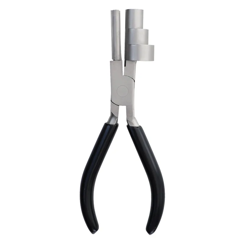 6-inch flat mouth round mouth mini three in one jewelry DIY pliers hand wound shaping pliers