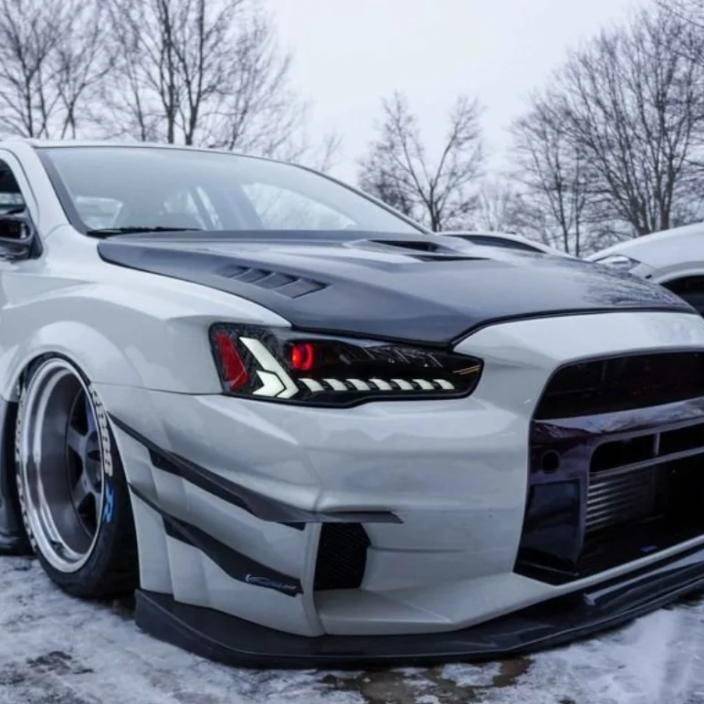 

New Style 2008-2013 Year for Mitsubishi Lancer Exceed Moving Led Turing Light KB