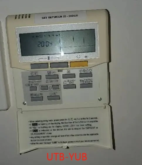 New Fujitsu T/Mini control panel display line controller UTY-RNKYT UTY-RNNQN AR-6TC2 UTB-YUB AR-3TA11 APG0001-0203E