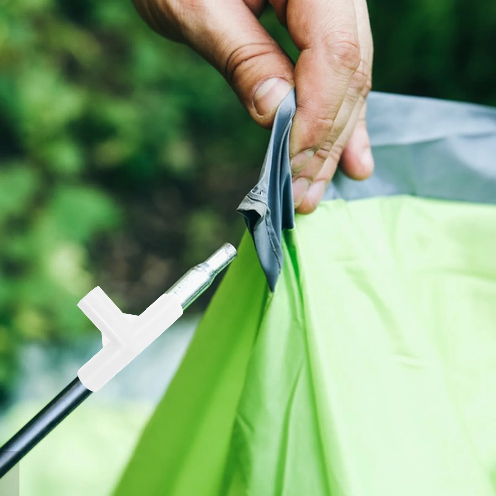 

20Pcs 135 Degree Tee Canopy Parts 12mm Pipes Sturdy Plastic Tent Joints Easy Installation Camping Greenhouse Supplies