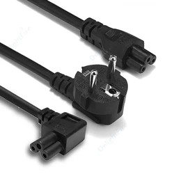Laptop Extension Cable C5 EU Power Cord EU Power Supply Cable For HP Sony ASUS Lenovo Samsung Notebook Power Adapter