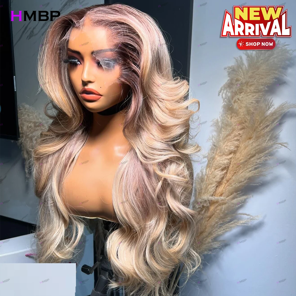 Peruca de renda sem cola, cabelo humano pronto para usar, cor enraizada, onda corporal, 13x4, hd, peruca frontal de renda, cabelo brasileiro pré-selecionado para mulheres