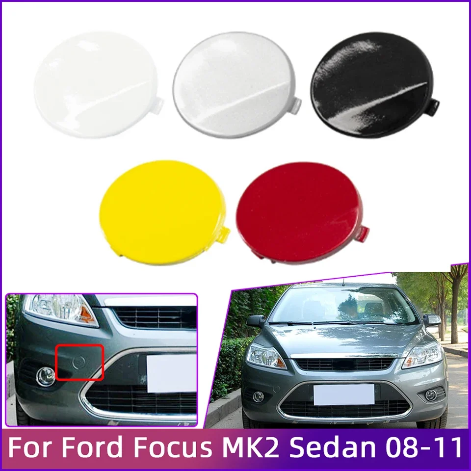 Części samochodowe korek zaślepka zderzaka przedniego holowniczy przedniego zderzaka do Ford Focus II MK2 2008 2009 2010 2011 Sedan Sedan 8 m5117a989ab 1521645