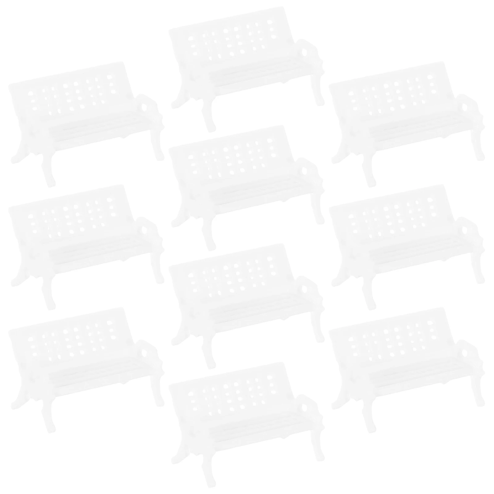 Cadeira casa de bonecas praia diy acessório exibição brinquedo móveis modelo balanço lounge mesa jantar acessórios