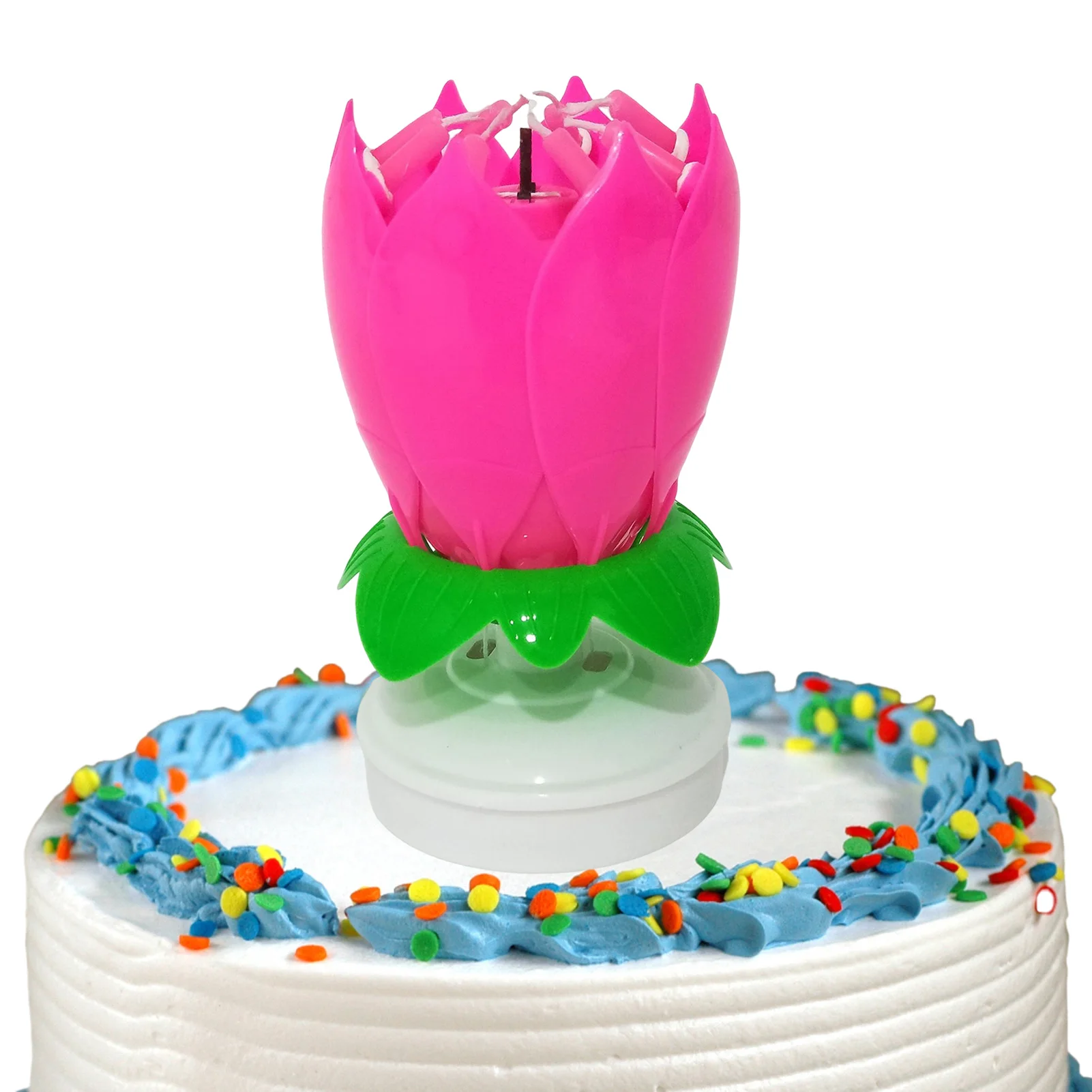 Musical Birthday Candle Rotating Lotus Musical Candle Singing Birthday Candles Singing Candles For Birthday Cakes Cool Birthday