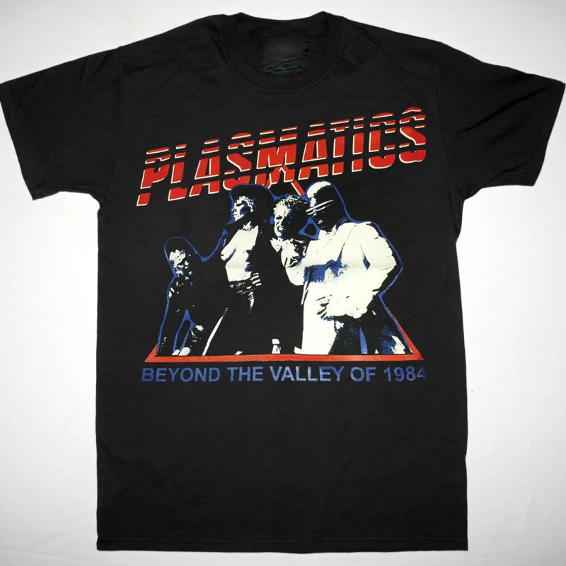 Vtg PLASMATICS Beyond The Valley Of 1984 Cotton S 5XL Black T Shirt AA2052