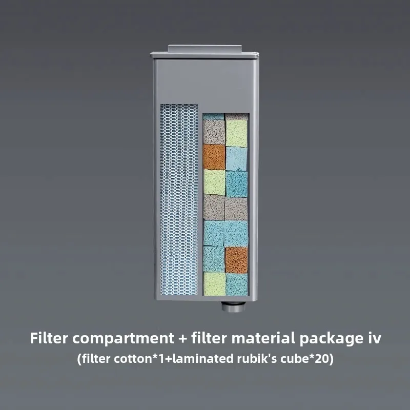 For Xiaomi aquarium 2 generation filtration modification filter media physical filtration module removable upgrade accessories