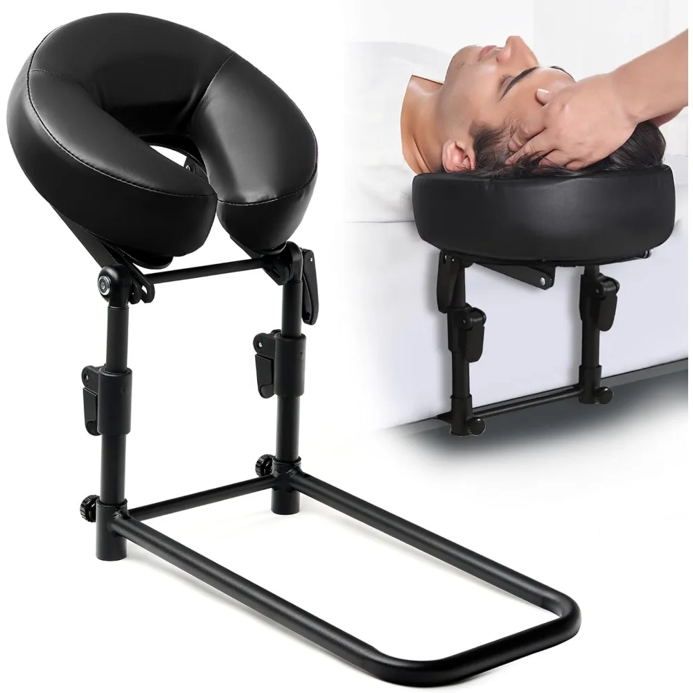 

Massage Headrest for Bed, Massage Home Mattress Top Massage Kit, Adjustable Headrest Face Cushion Table at Home, Face